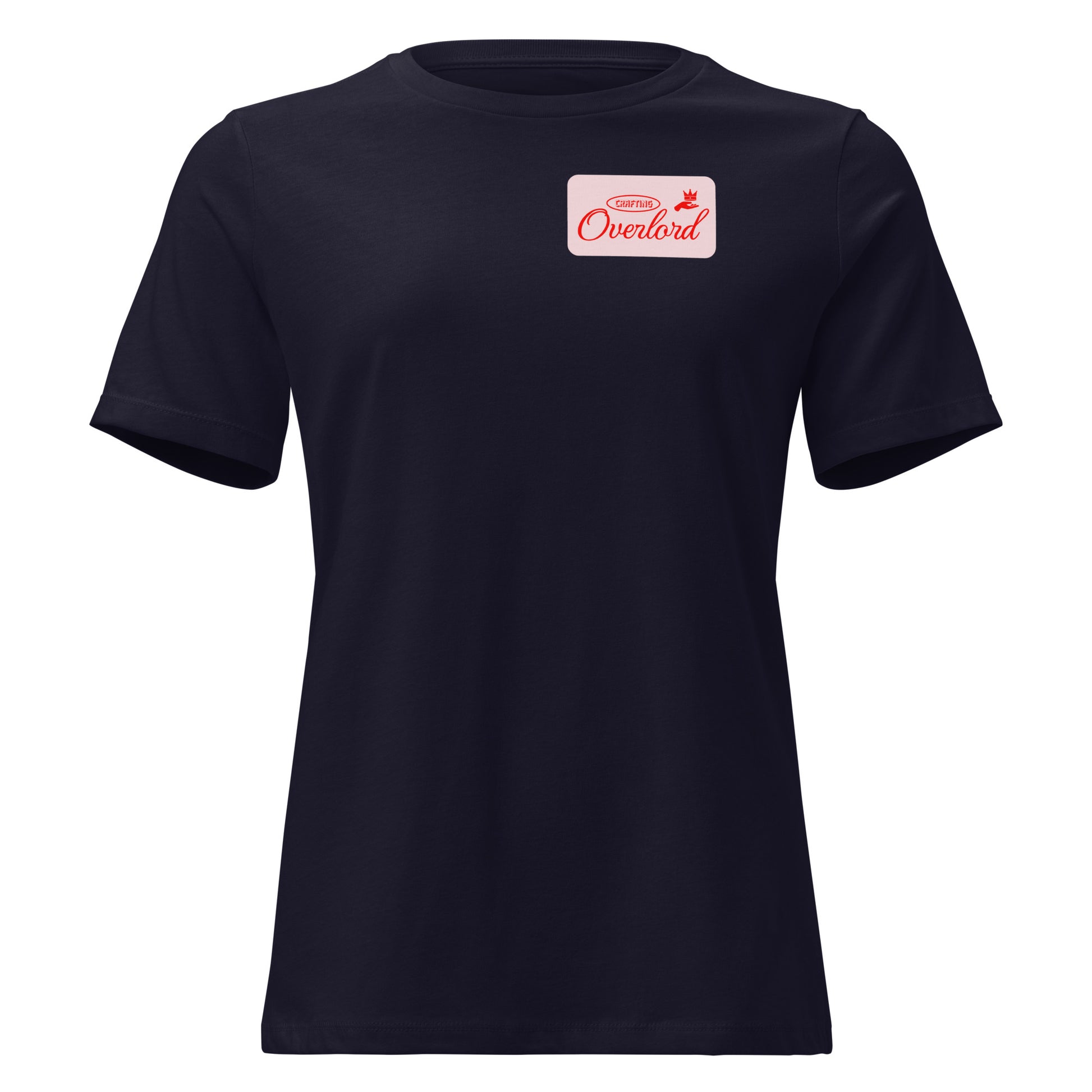 Crafting Overlord t-shirt in navy